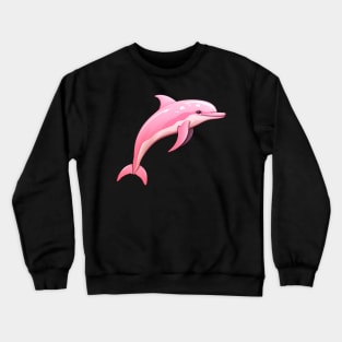 Pink Dolphin Crewneck Sweatshirt